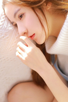 校服太透了R头凸出来了